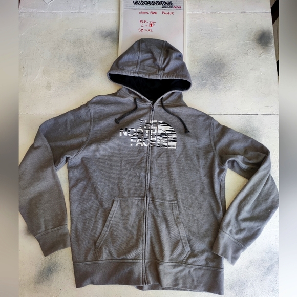 The North Face hoodie full Zipup Size XL - Picture 1 of 2
